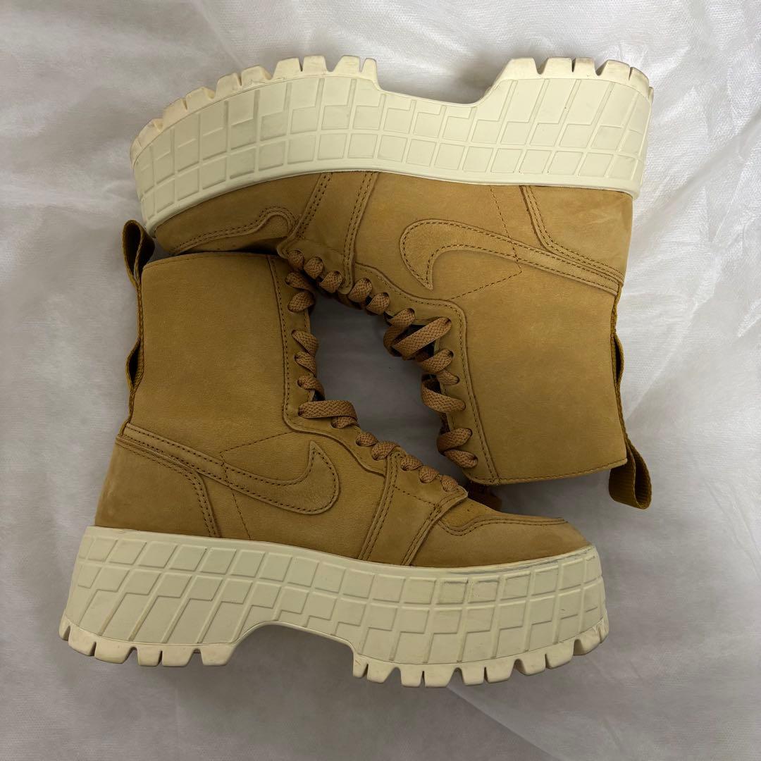 NIKE エア ジョーダン 1 ブルックリン ハイカットブーツ 厚底 23cm
