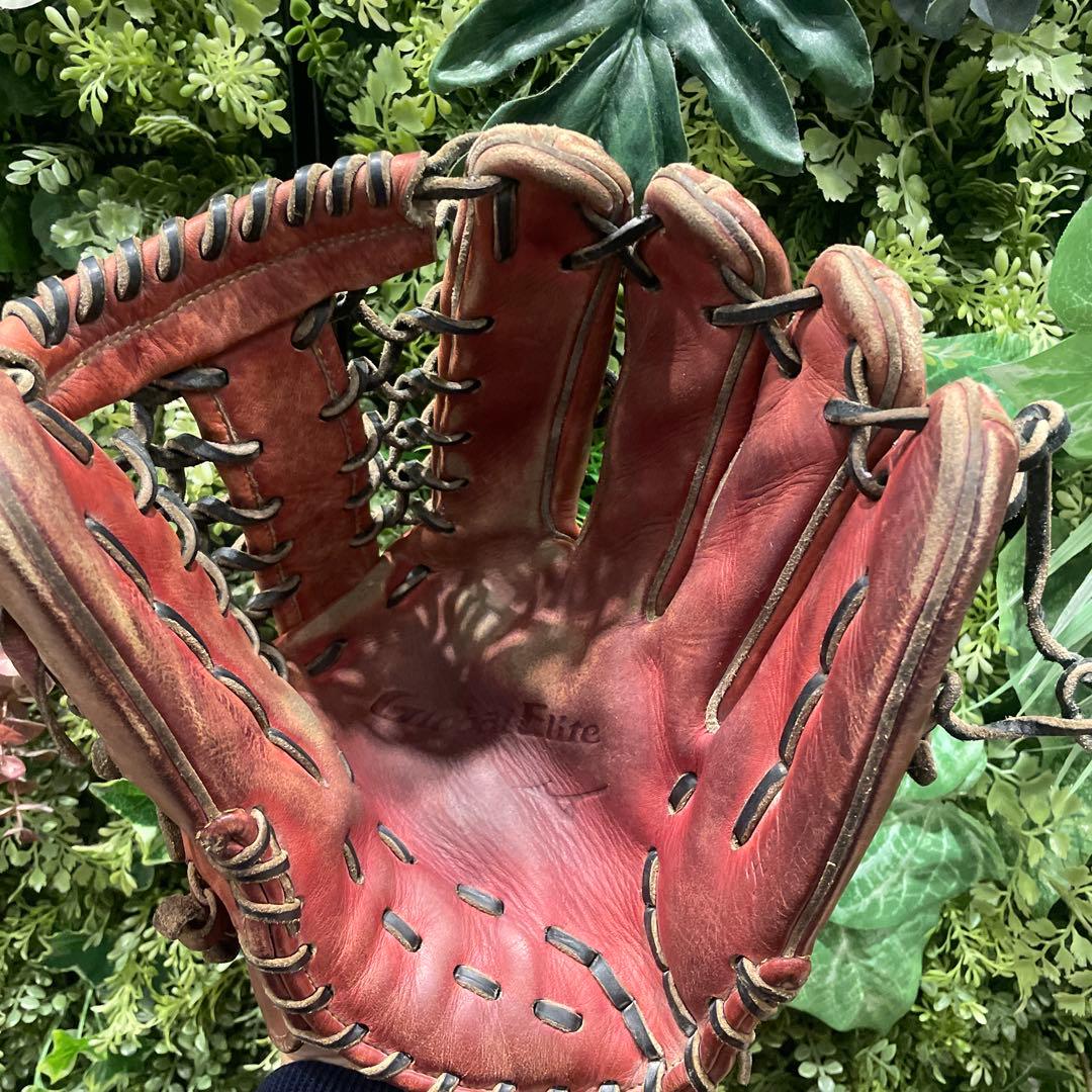 Glove Elite 硬式グローブ ブラウン