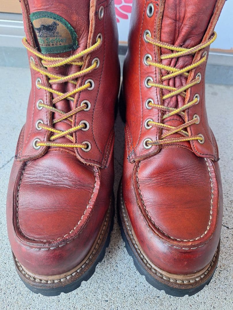 半円犬タグ レッドウィング 8175 ビブラム 8.5E 97年製