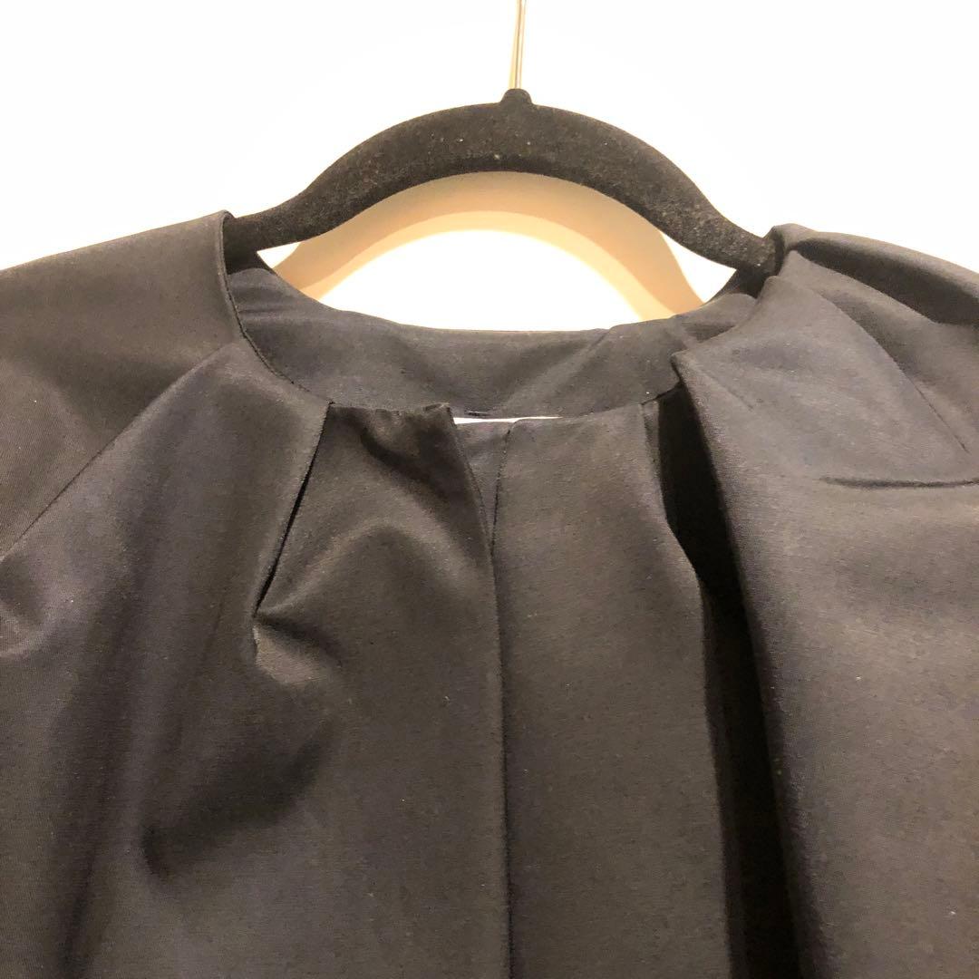 美品　 yori ツイルサイドフレアコート