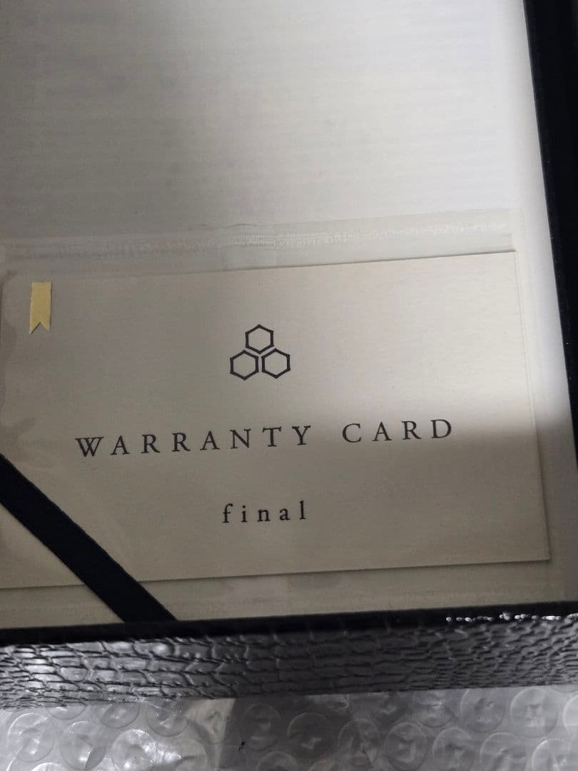 【熟成の銀】final FI-BA-SST35 付属品完備 飴色の本物【名機】