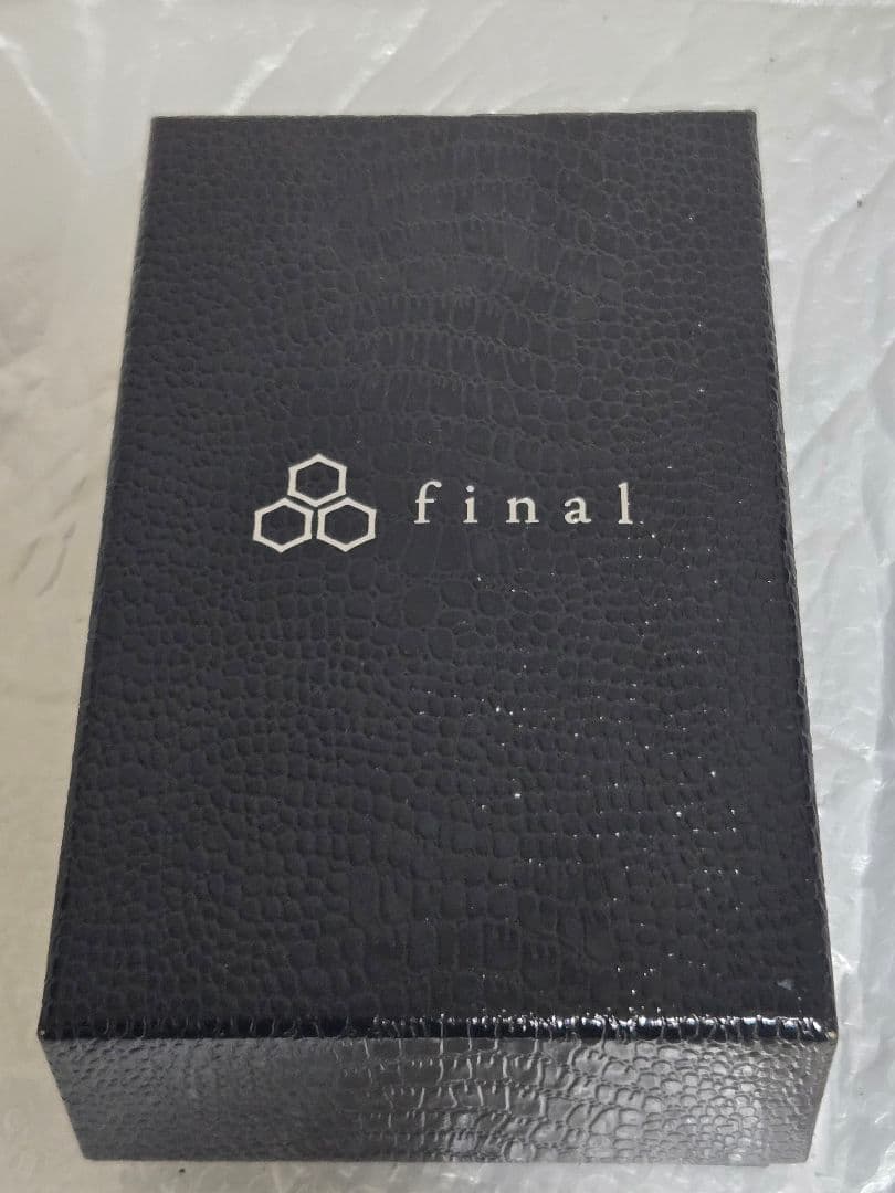 【熟成の銀】final FI-BA-SST35 付属品完備 飴色の本物【名機】