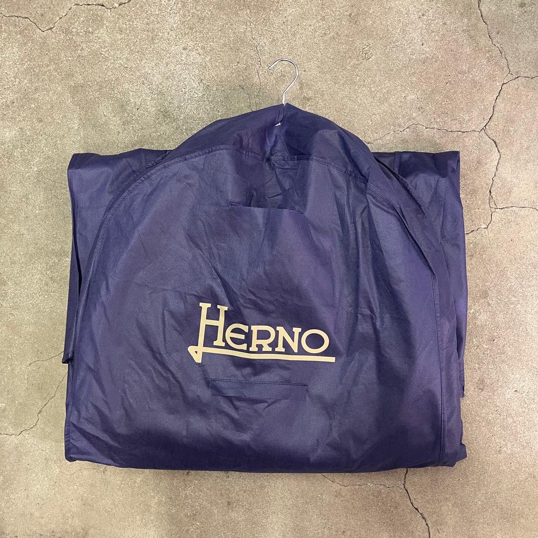 HERNO エコファー チェスターコート ボア ブラウン 48