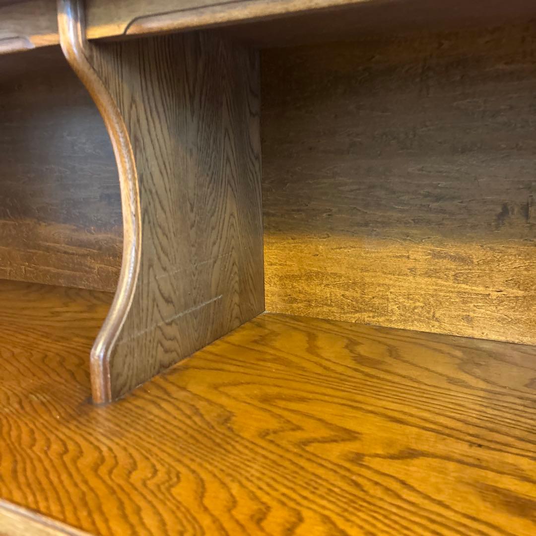 天然木　食器棚　お洒落　アーリーアメリカンシリーズ　クラシック　送料込