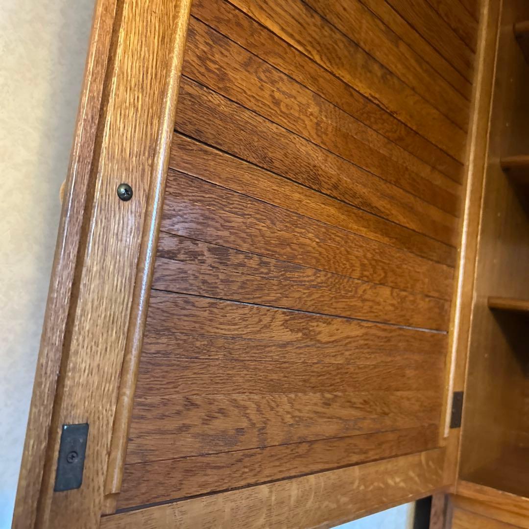 天然木　食器棚　お洒落　アーリーアメリカンシリーズ　クラシック　送料込