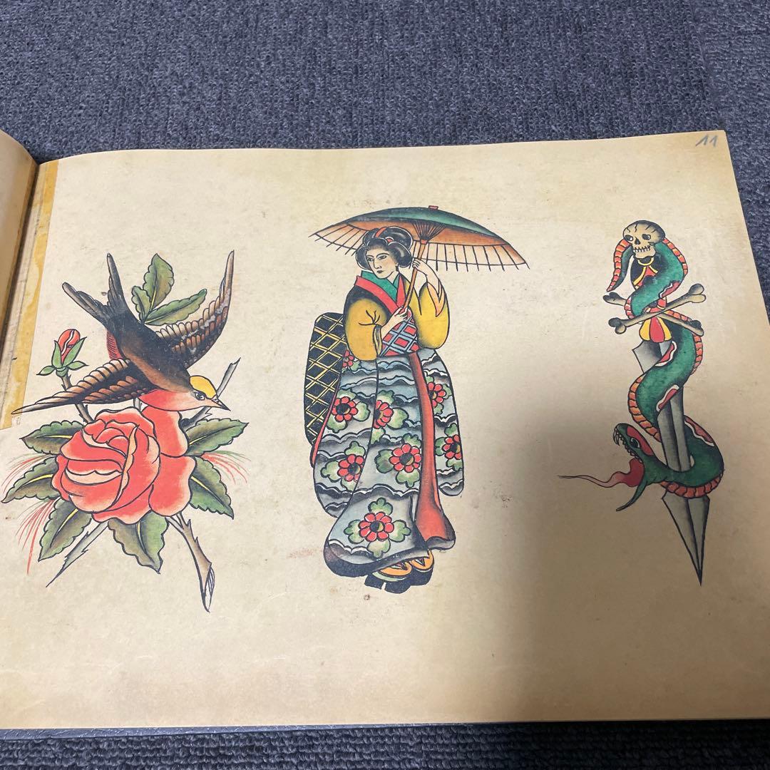 タトゥー　Christian Warlich Tattoo Flash Book