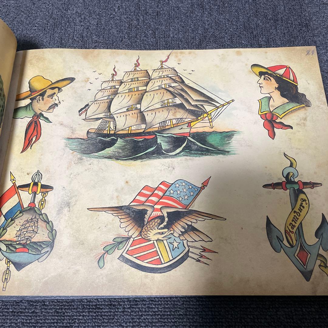 タトゥー　Christian Warlich Tattoo Flash Book