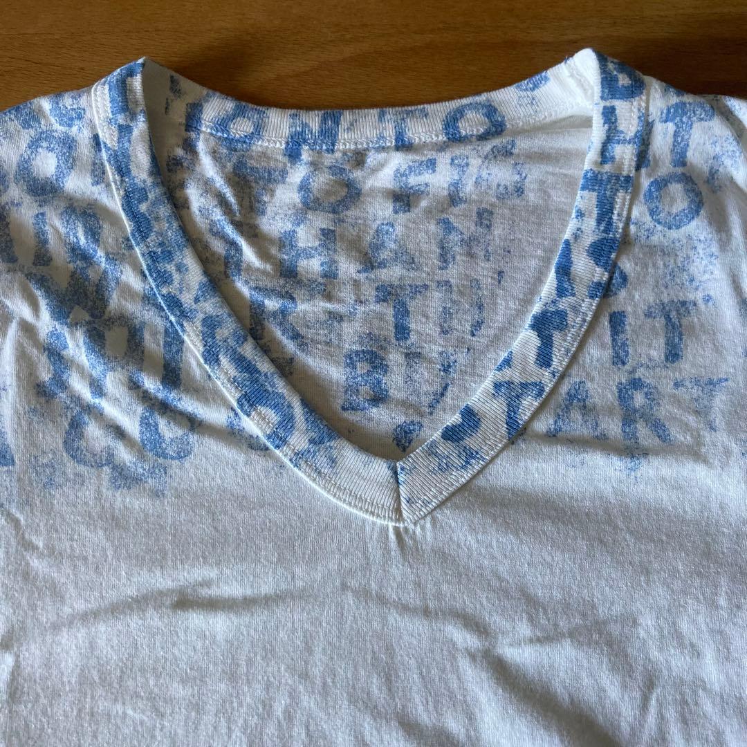 未使用 2014SS MARGIELA マルタン マルジェラ エイズTシャツ M