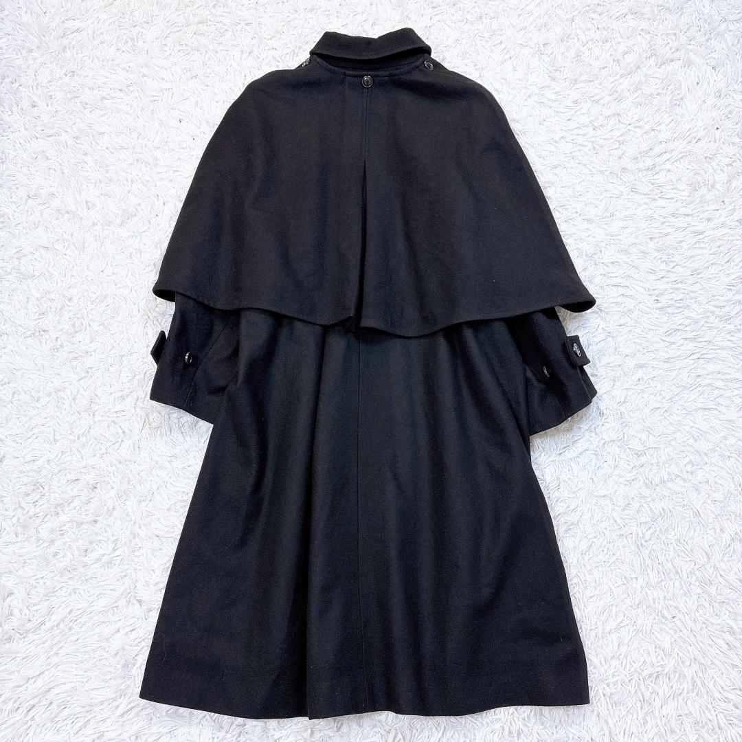 大人気【美品】メゾンスペシャル ケープコート 3way ポンチョ 希少色ブラック