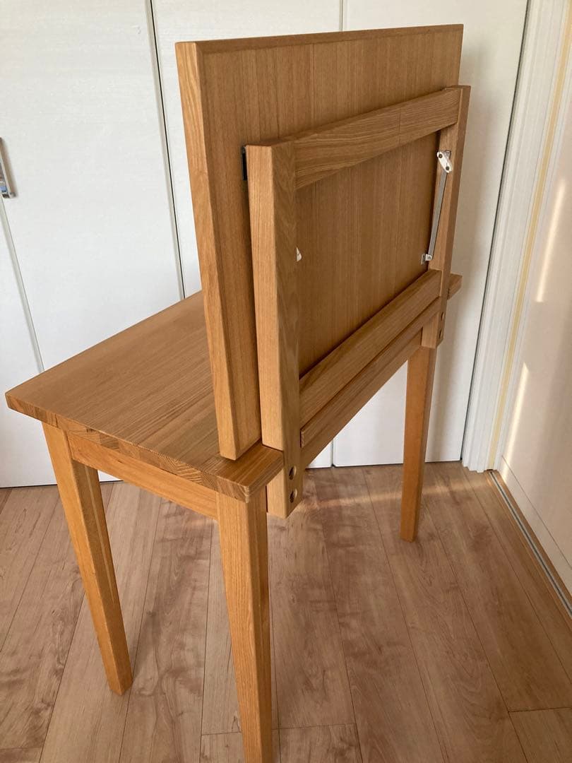 無印　ドレッサー　タモ　無印良品ドレッサー・ミラー