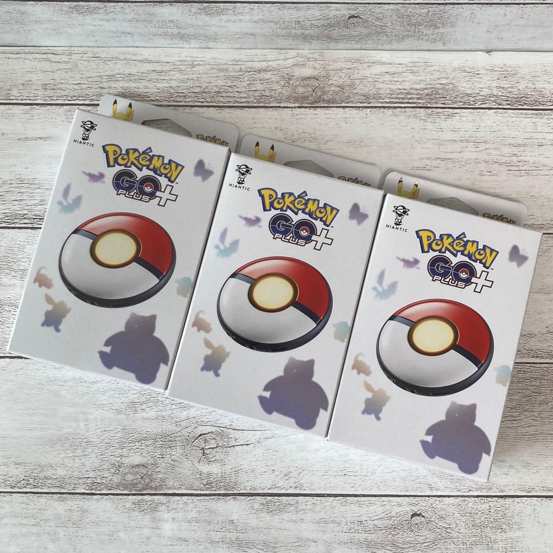 3個 Pokémon GO Plus+ ポケモンGOプラスプラス 新品未開封