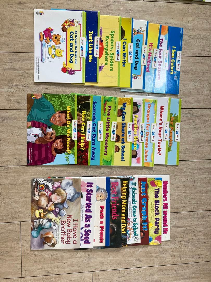 CTP Learn to read 英語絵本 62冊CD付き＋9冊