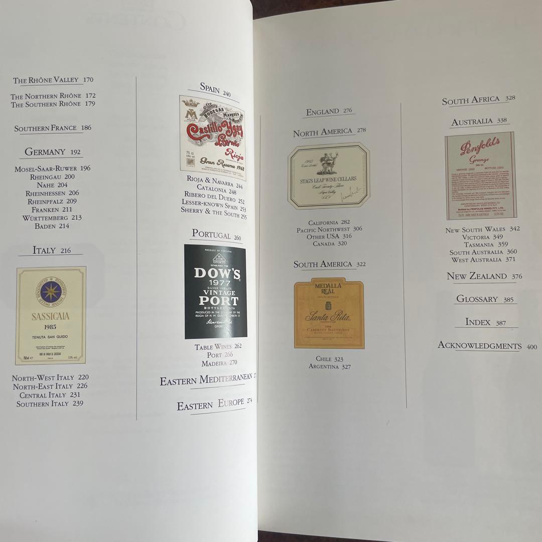 ワインラベル解説書　洋書　クラシックワイン　ソムリエ　希少　古書