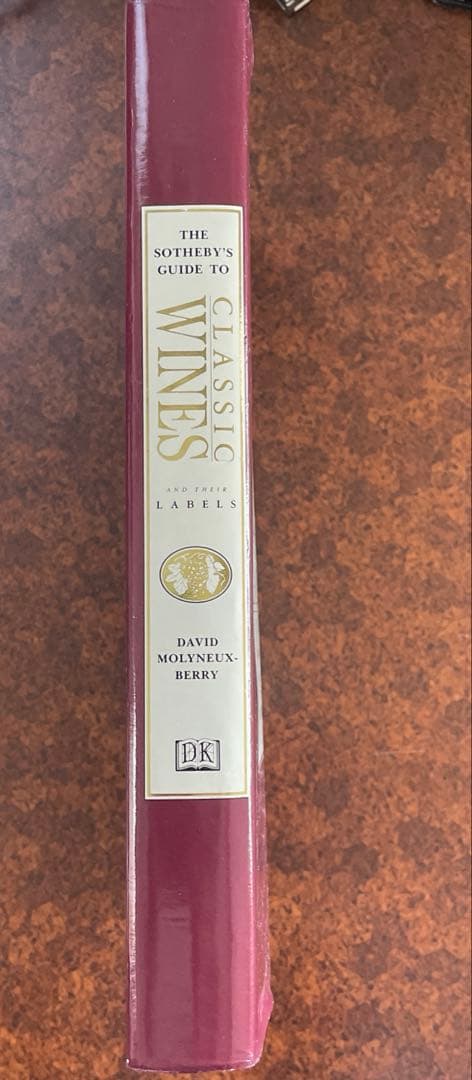 ワインラベル解説書　洋書　クラシックワイン　ソムリエ　希少　古書
