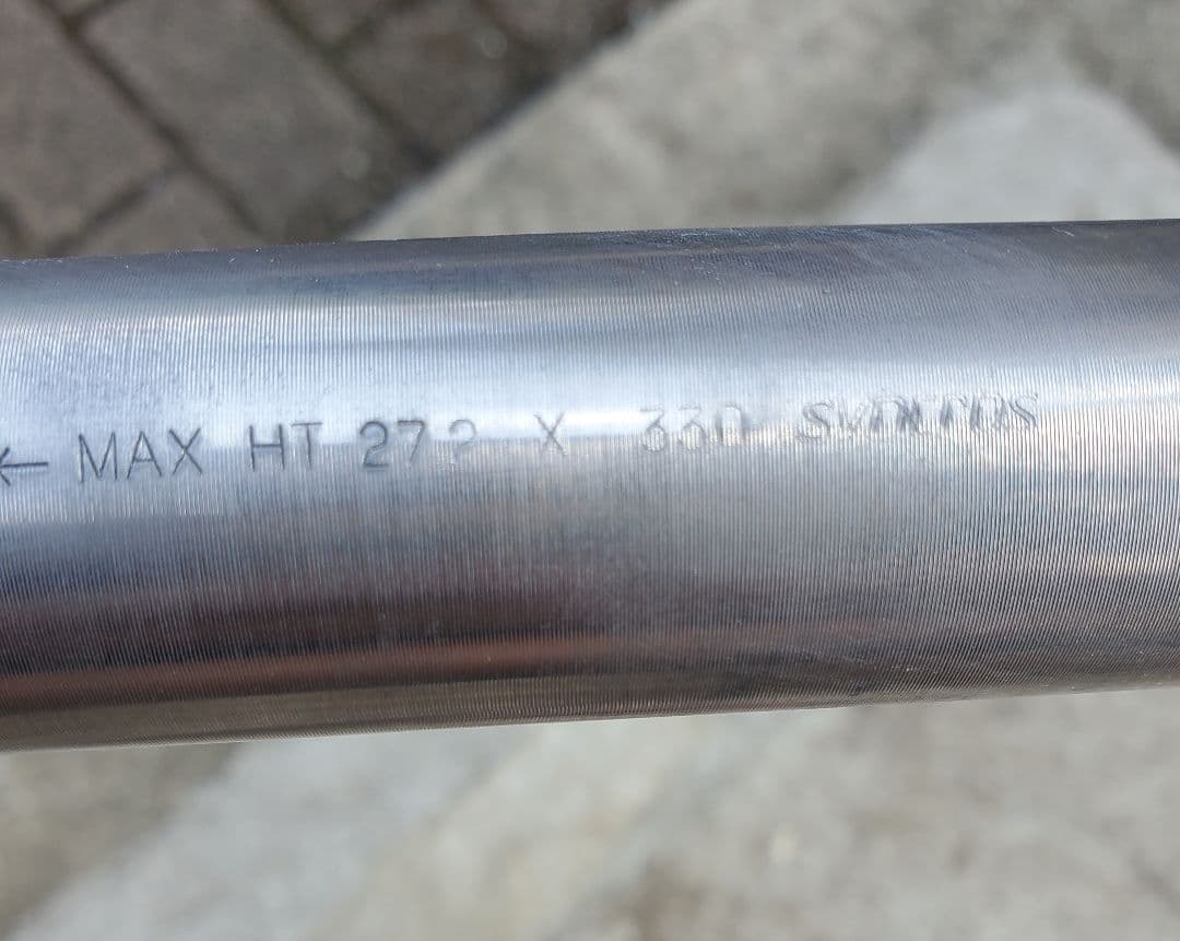 MORATI マウンテンバイクチタンフレーム26インチ用　中古品