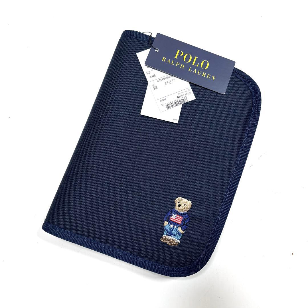新品 ラルフローレン ポロベア 母子手帳ケース マルチケース クラッチ