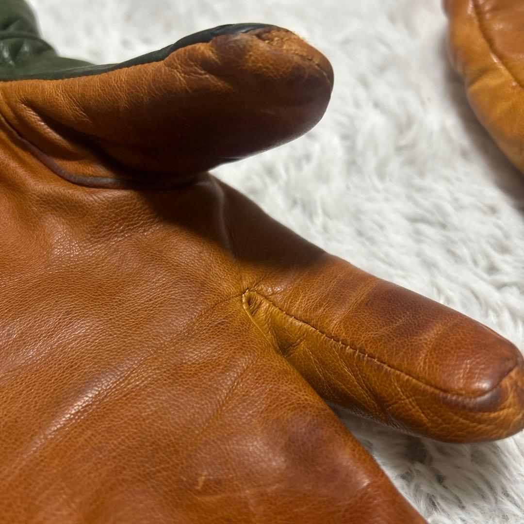 Hestra GORE-TEX ミトングローブ グリーン/ブラウン