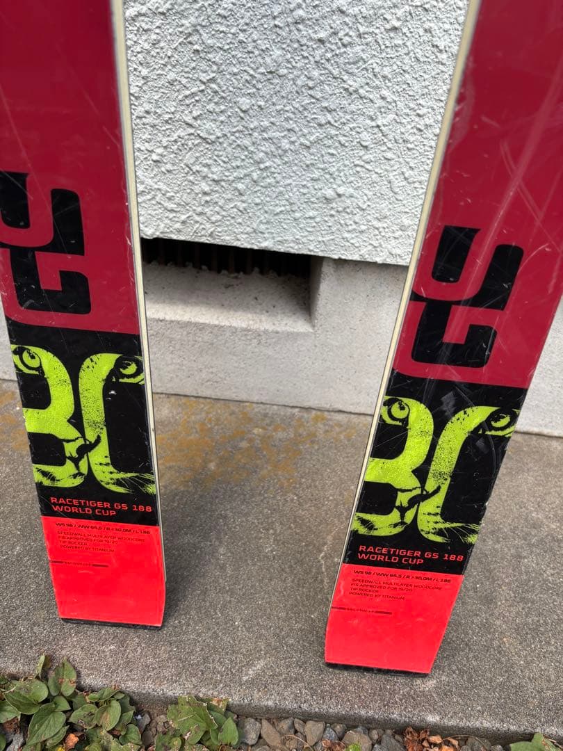 Völkl Racetiger GS 188 スキー板 バインディング付き