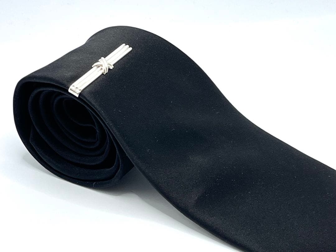 h588 美品　ティファニー　1992 シグネチャー　ネクタイピン　925