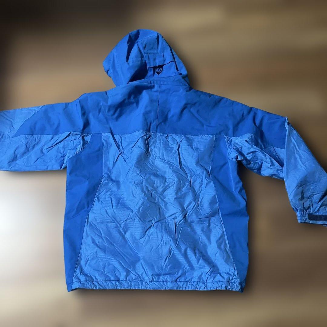 Mizuno ブレスサーモ★ブルー色サスペンダー付きスキーウェア 上下　サイズL