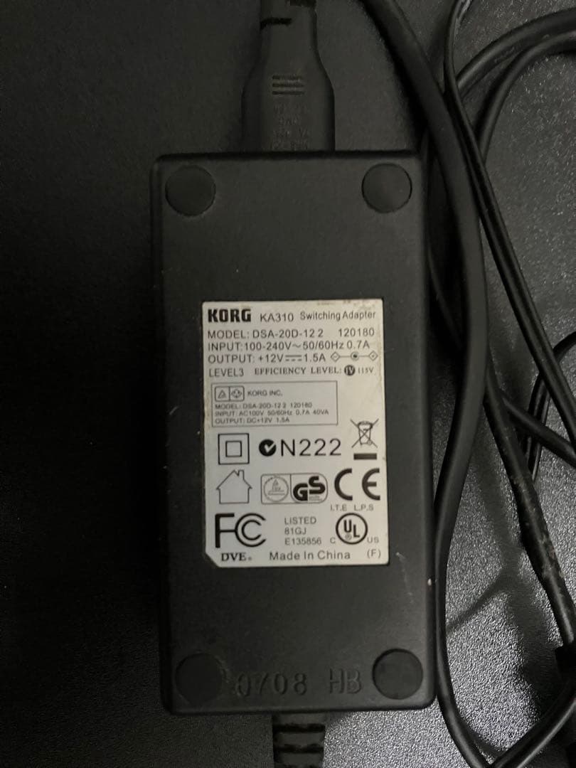 ど*ん様 KORG R3 シンセサイザー ボコーダー 純正ACアダプター・マイク