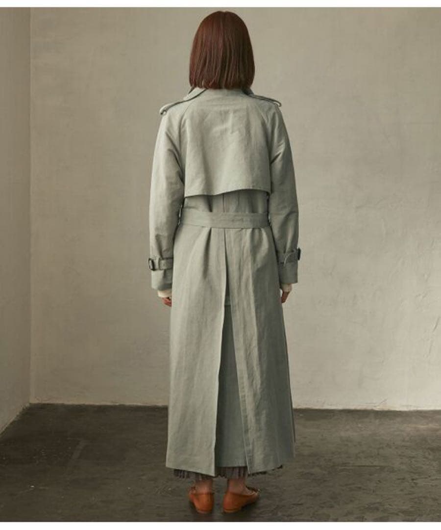 ハム次郎　】ドラマ着用】【タグ付未使用】ロペ　コート　　石原さとみさん