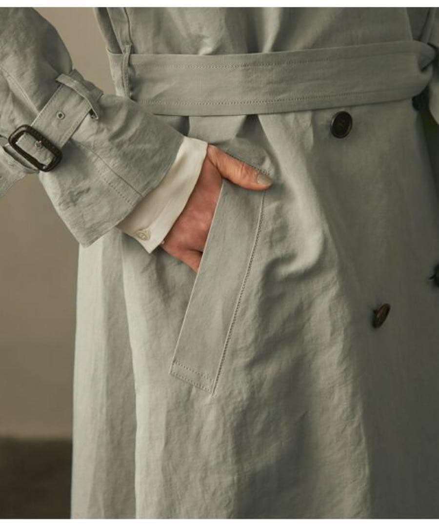 ハム次郎　】ドラマ着用】【タグ付未使用】ロペ　コート　　石原さとみさん