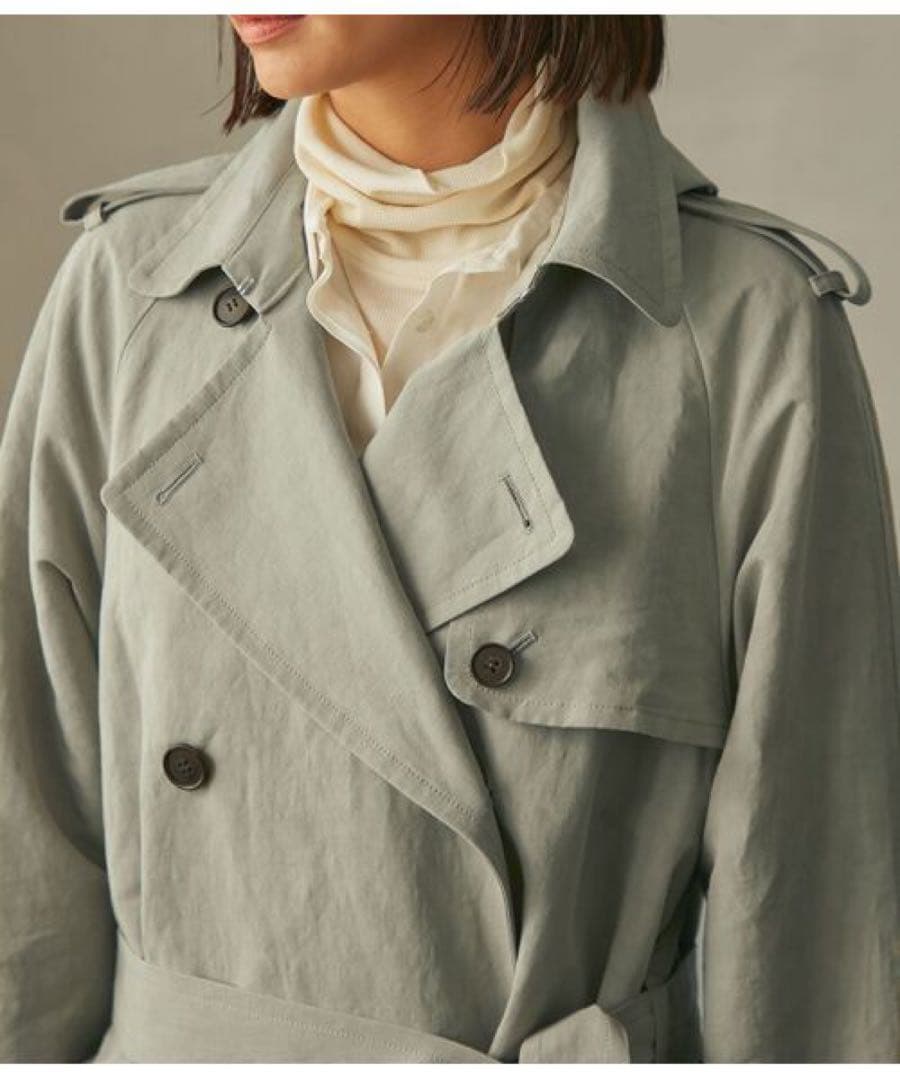 ハム次郎　】ドラマ着用】【タグ付未使用】ロペ　コート　　石原さとみさん