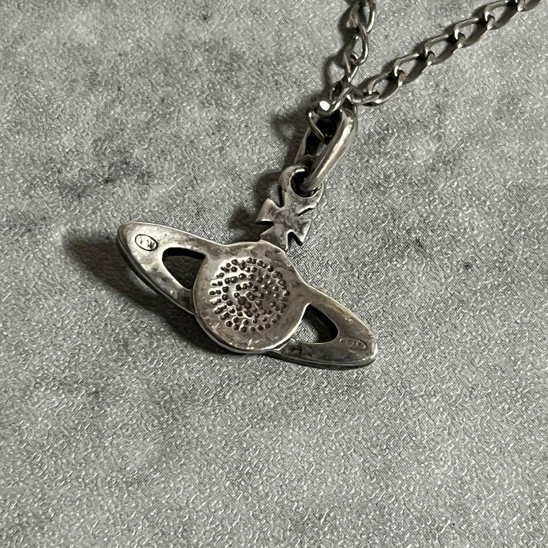 希少！ヴィヴィアンウエストウッド　シルバー925 オーブ　ネックレス　AG925