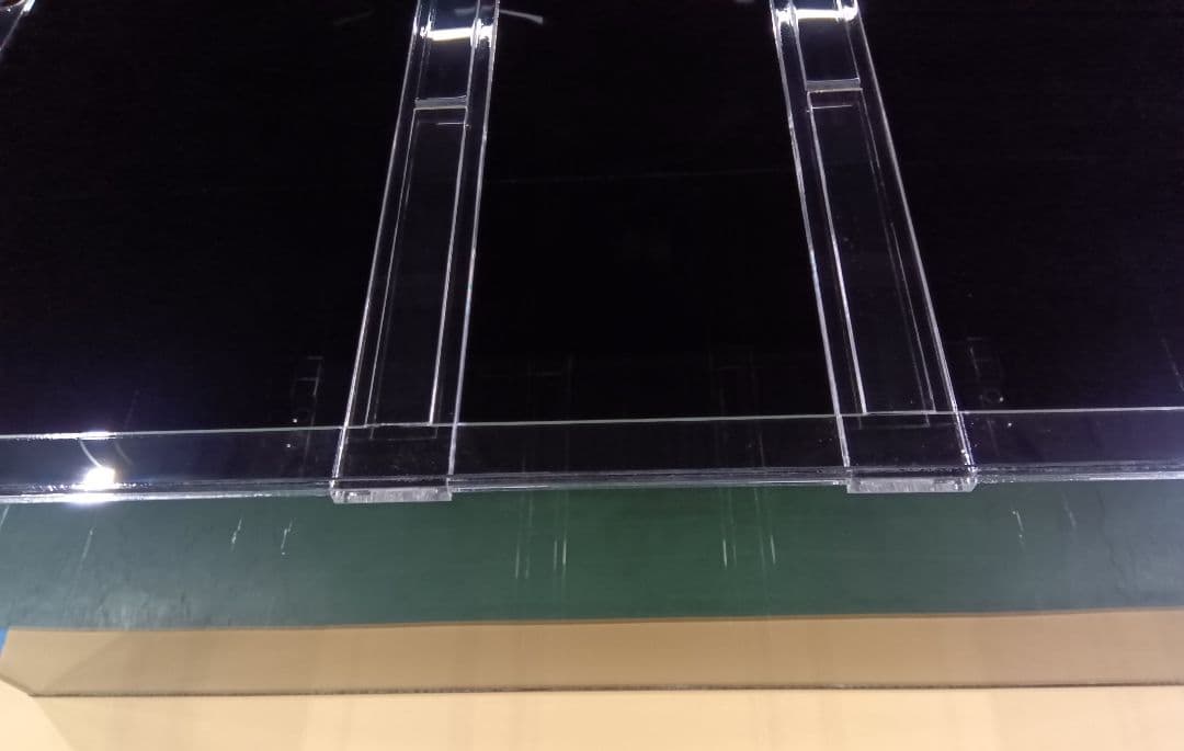 アクリル水槽 W1200 D700 H400 四面黒 ワンオフ 佐川急便発送