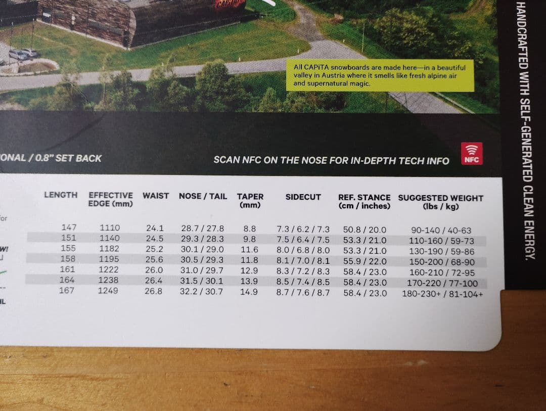 CAPiTA THE NAVIGATOR 23-24モデル チューンナップ済み