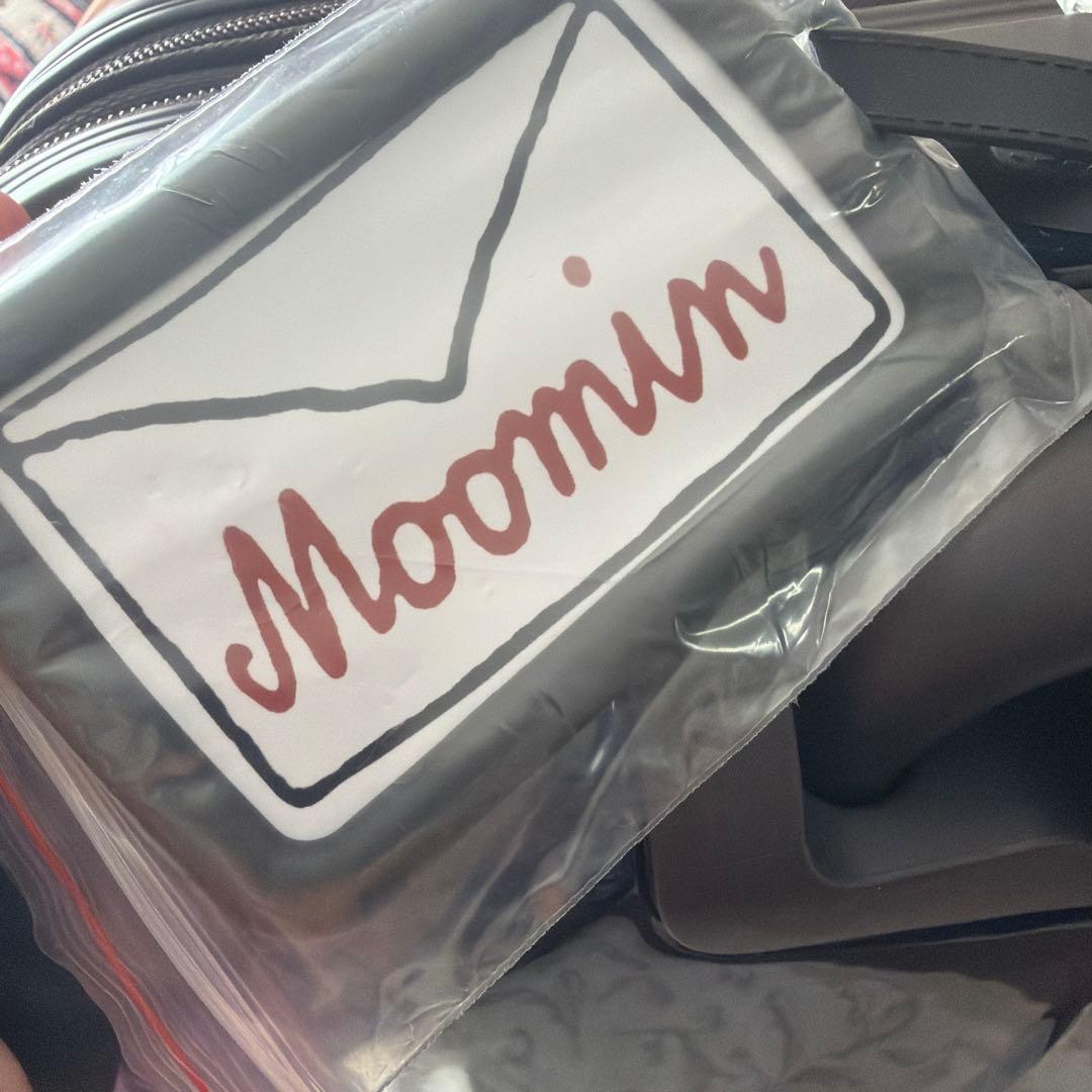 新品 訳あり ムーミン スーツケース （ドット ネイビー）サイズL