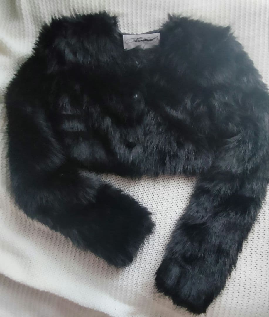 ジャケット・アウター THEREDTHREAD S fur jacket short