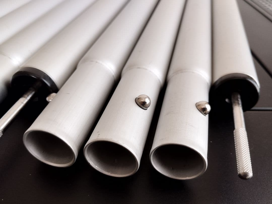 【2本＋ノーブランド2本セット】 ウイングポール280  peak