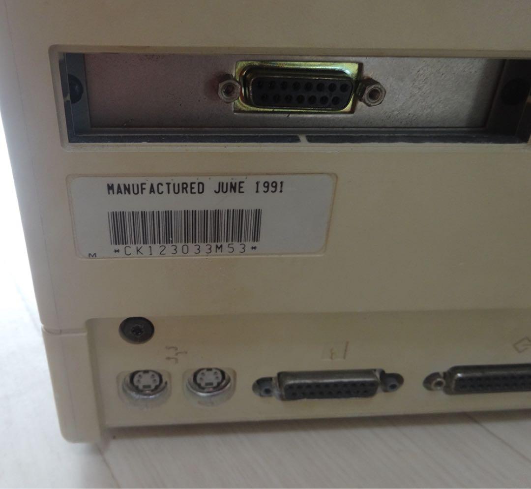 じ*ー様 Macintosh SE/30 ジャンク品