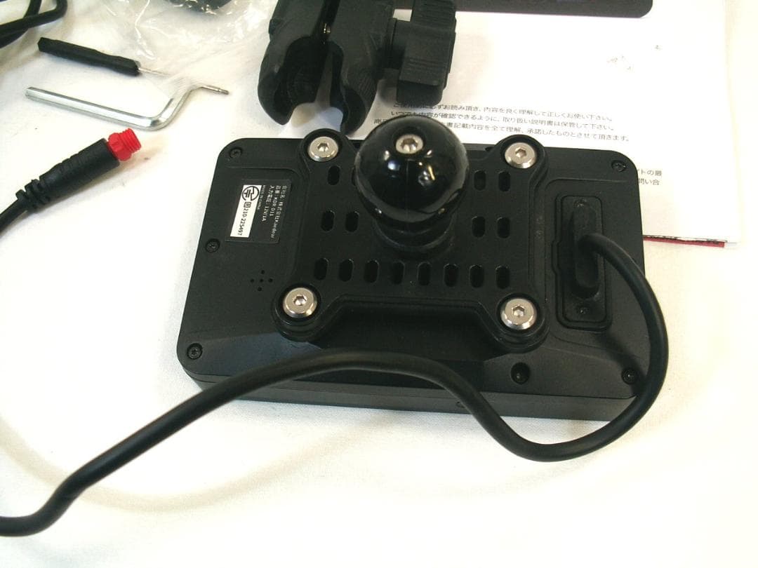 カエディア バイク用　KDR-D11　防水　カープレイ/アンドロイドオート