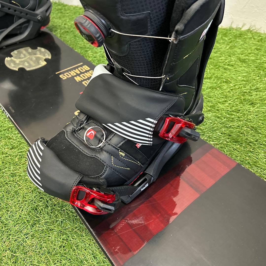 J627HEAD 156cm メンズスノーボードセット