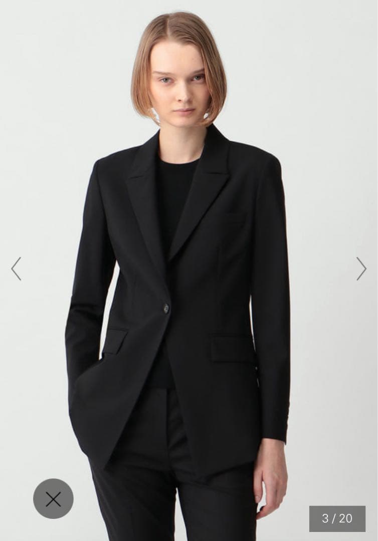 Theory テーラードジャケット ブラック サイズ2