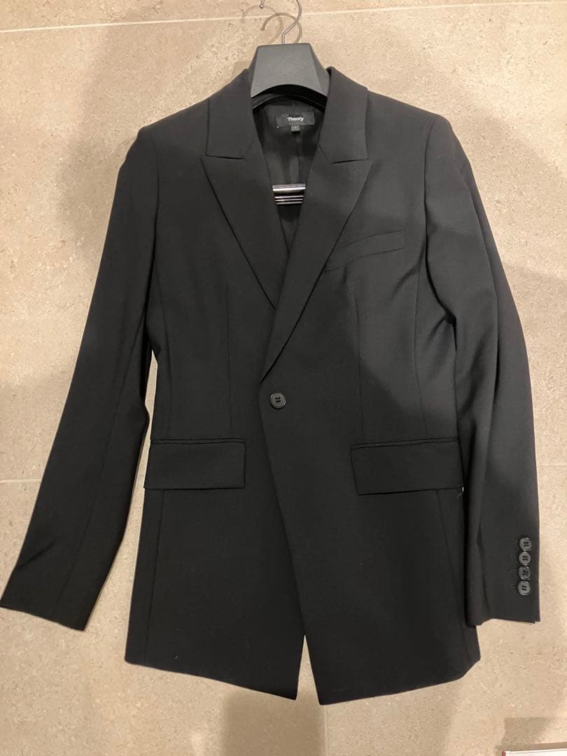 Theory テーラードジャケット ブラック サイズ2