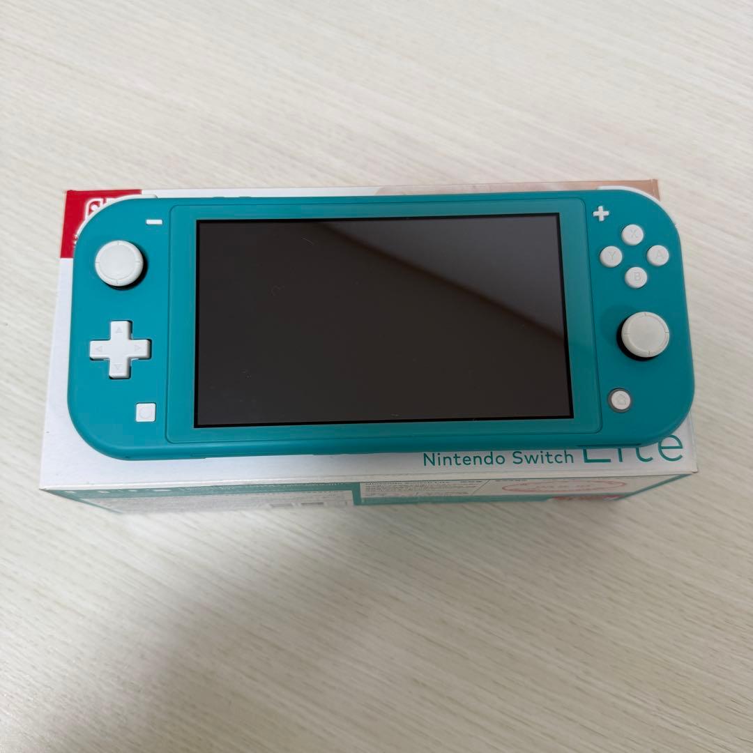 Nintendo Switch Lite ターコイズ あつまれどうぶつの森