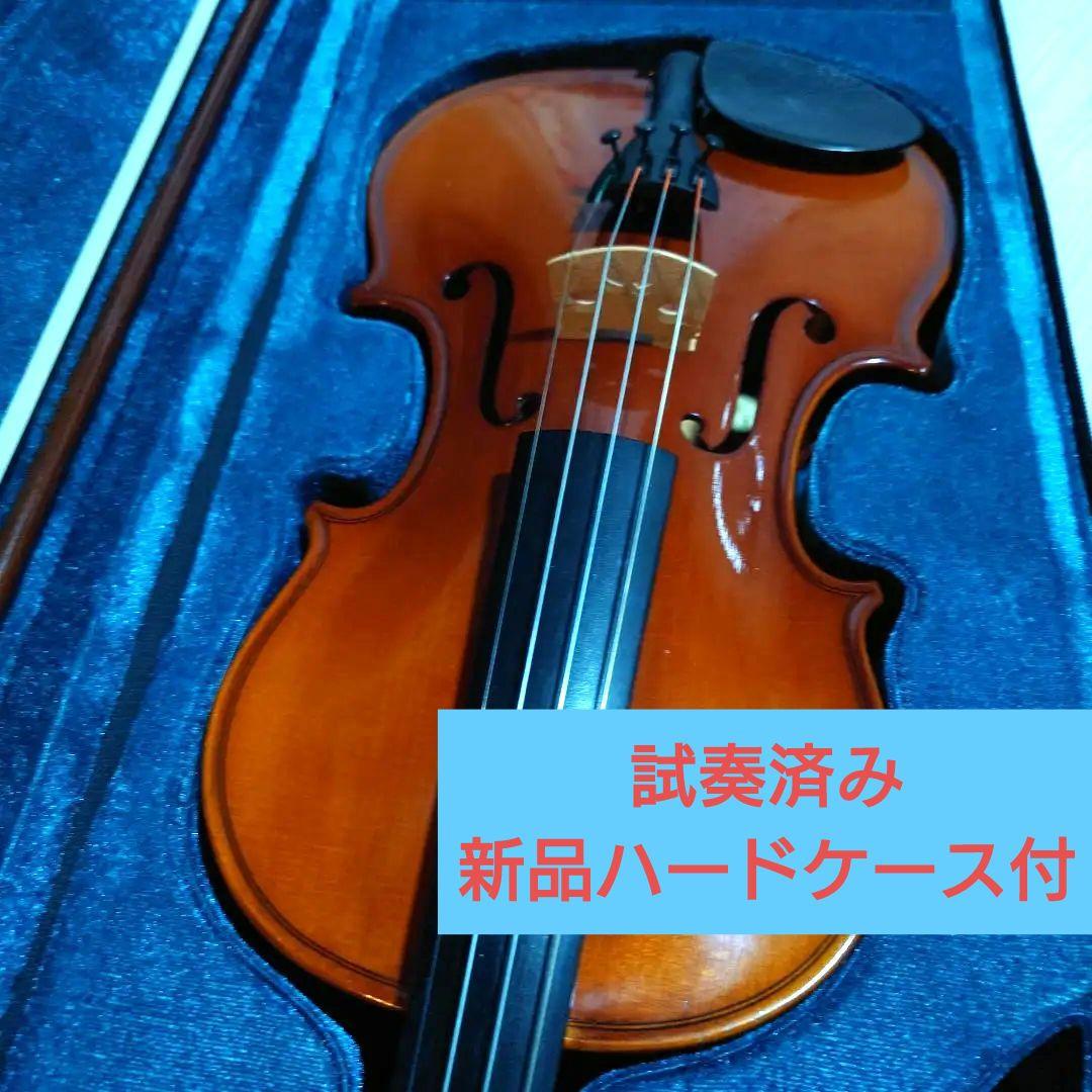 高級 バイオリン 鈴木 No.230 4/4 証明ラベル有、弓ケース付 定価6万