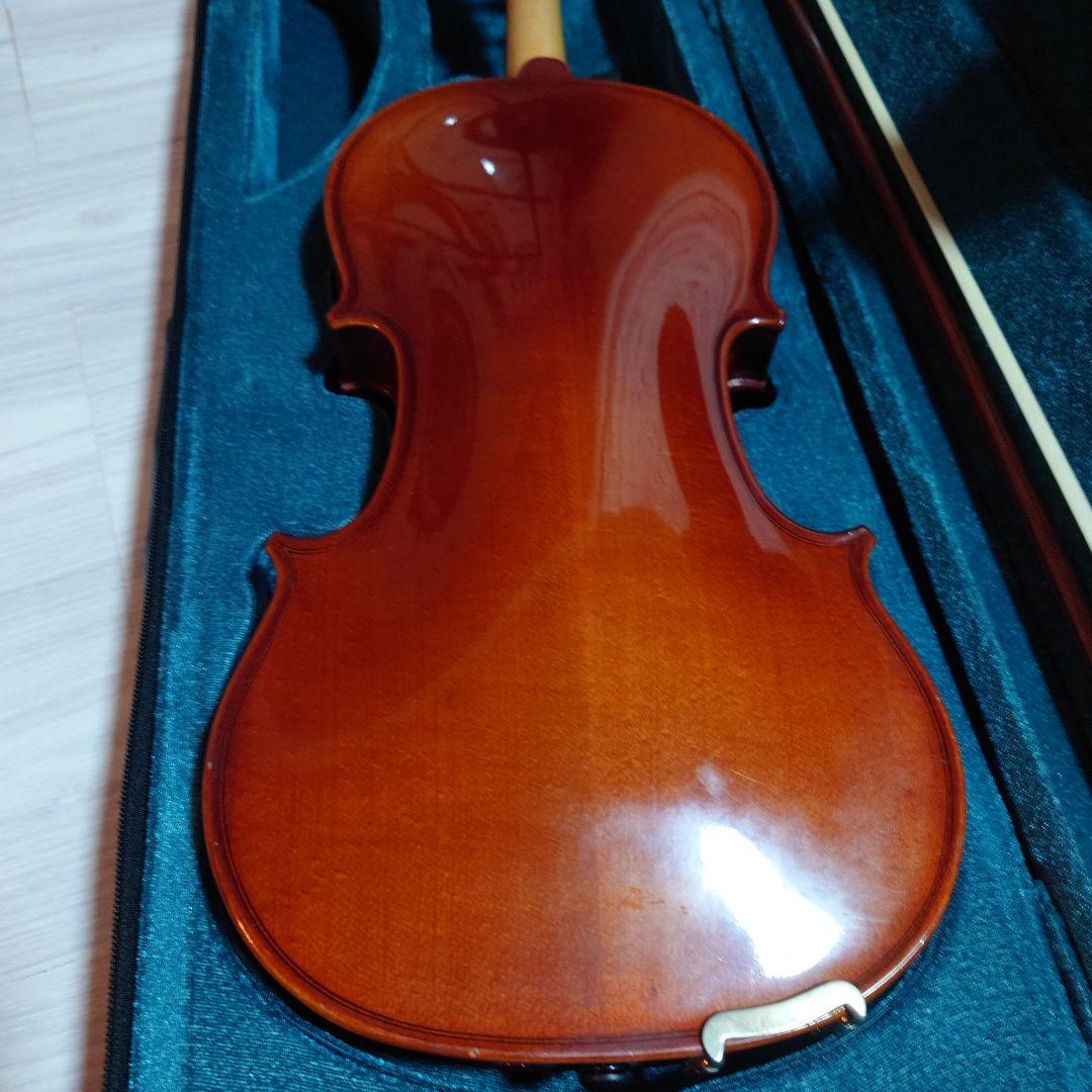 高級 バイオリン 鈴木 No.230 4/4 証明ラベル有、弓ケース付 定価6万