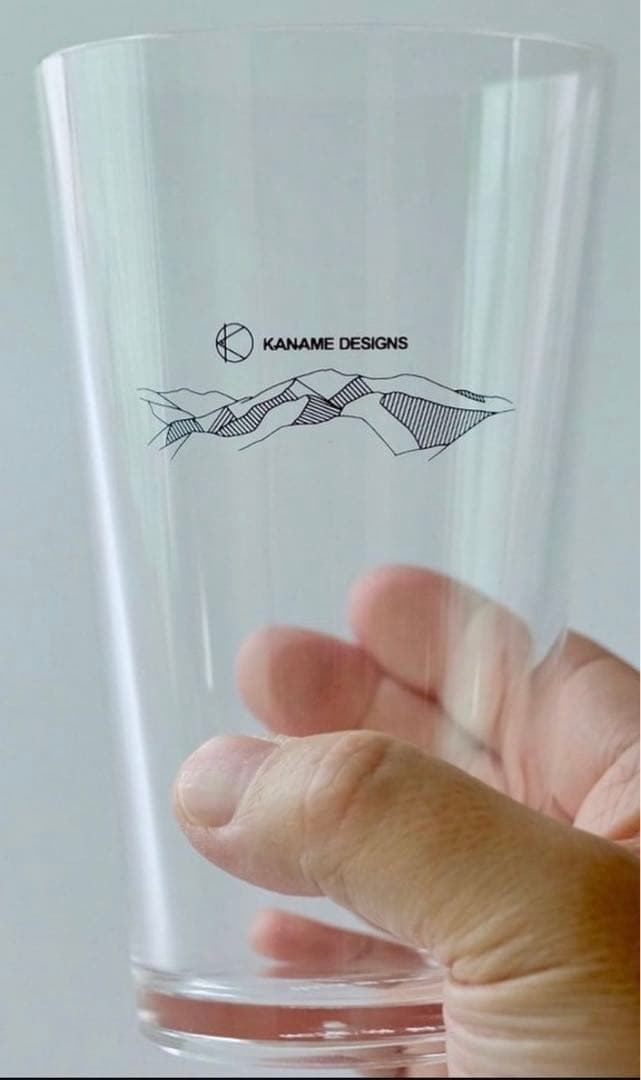 3周年記念モデル　YAMA Table 矢羽 グラスセット　カナメデザイン