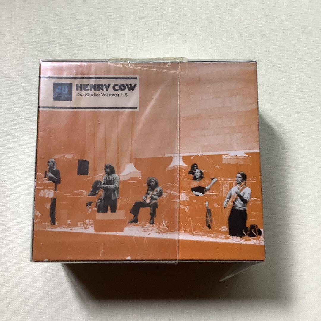 ヘンリーカウ　　スタジオvolume 1〜5