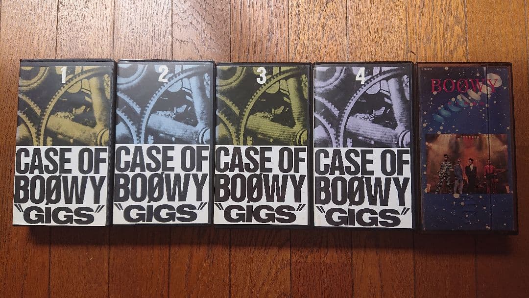 ミュージック BOOWY  VHS