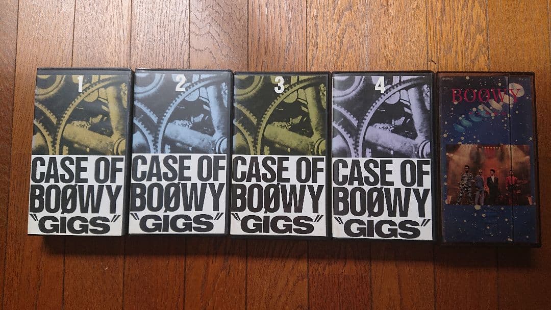 ミュージック BOOWY  VHS