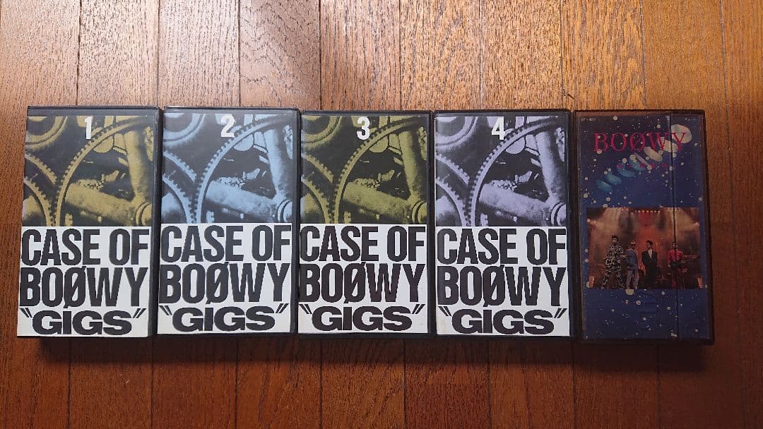 ミュージック BOOWY  VHS