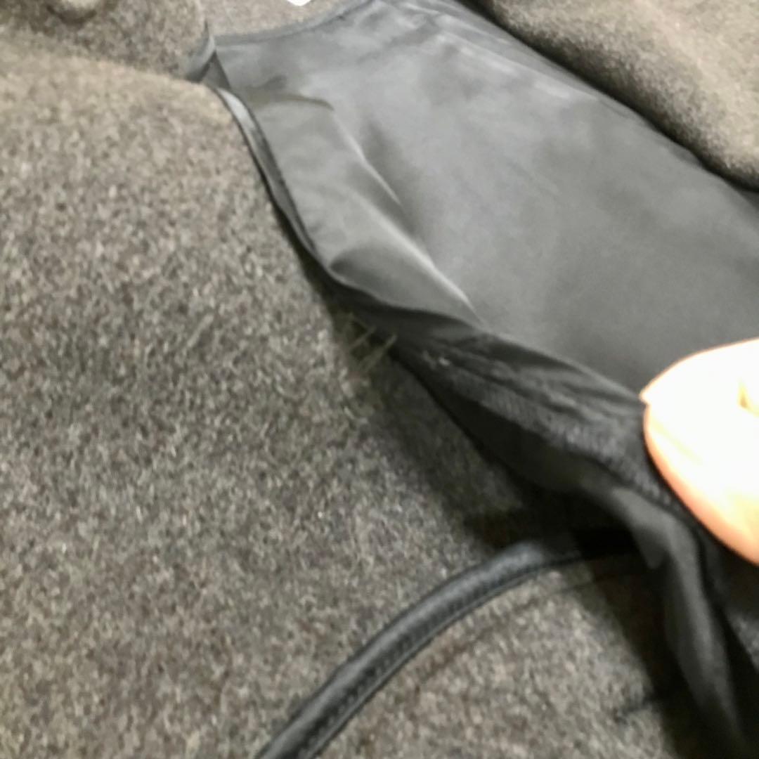 evernavy ウールリバーPコート　M チャコールグレー