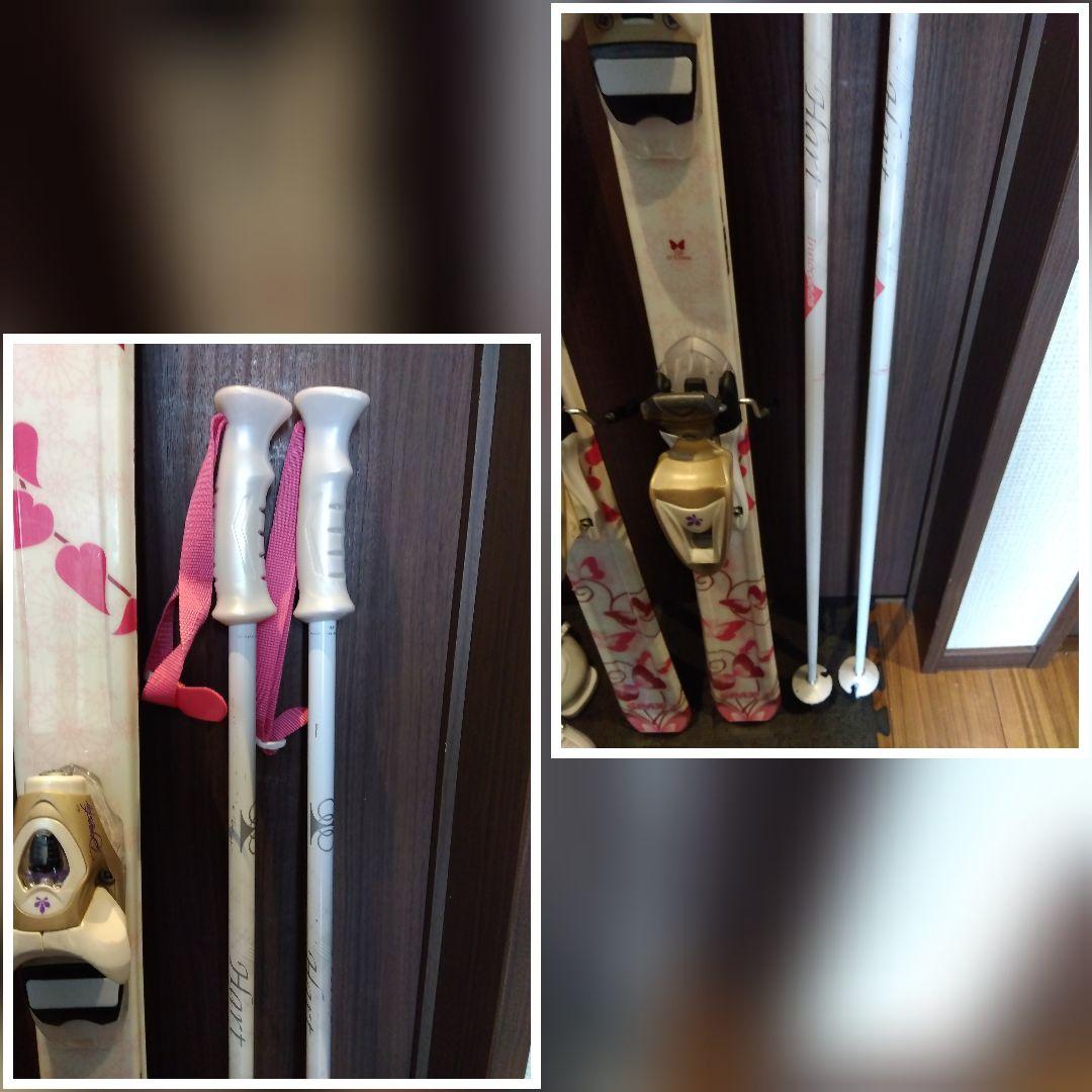 ✨️綺麗✨️KAZAMA/学生・レディース用/スキーセット/メンテ・WAX済み✔