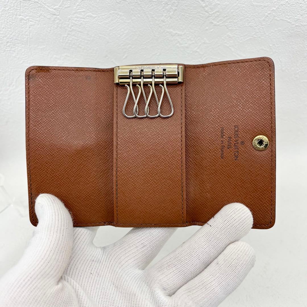 ヴィトンモノグラムミュルティクレ4 4連キーケース LOUIS VUITTON